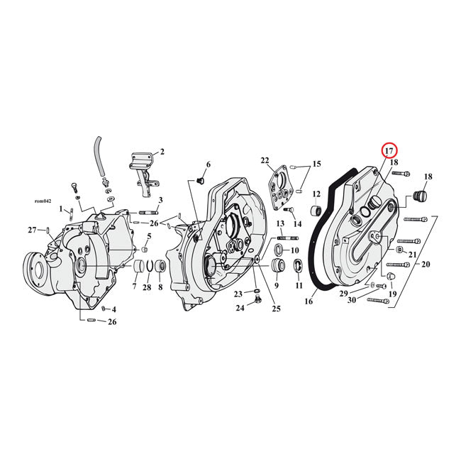 Cometic. O-Ring Filler Cap Primary Cover – 71-E78 XL Sportster