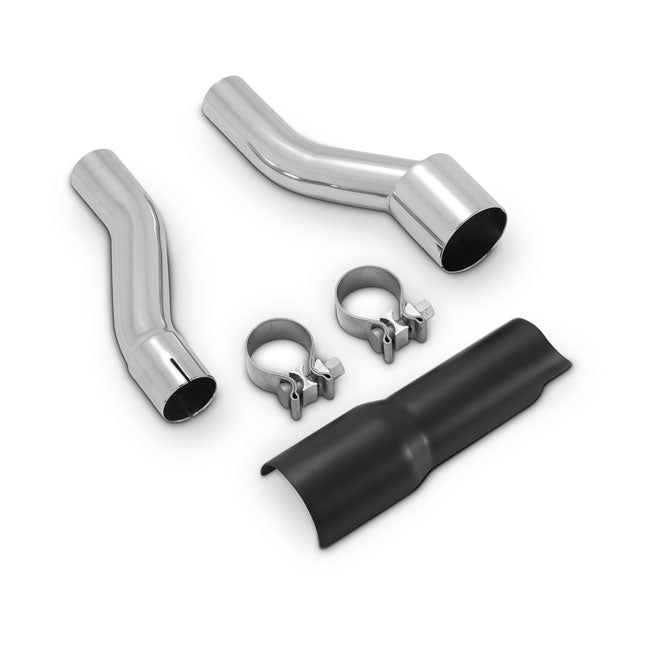 Vance & Hines Power Dual Trike Adapter Kit. Black – 2017–2025 Flhtcutg Tri Glide Trike…