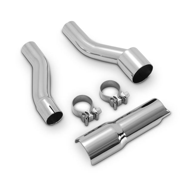 Vance & Hines Power Dual Trike Adapter Kit. Chrome – 2017–2025 Flhtcutg Tri Glide Trike…