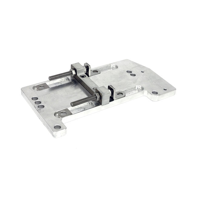 Ost Freesen Choppers 4-Sp Transmission Mount Plate. 1" Offset – 1965–1986 4-Speed Big Twin