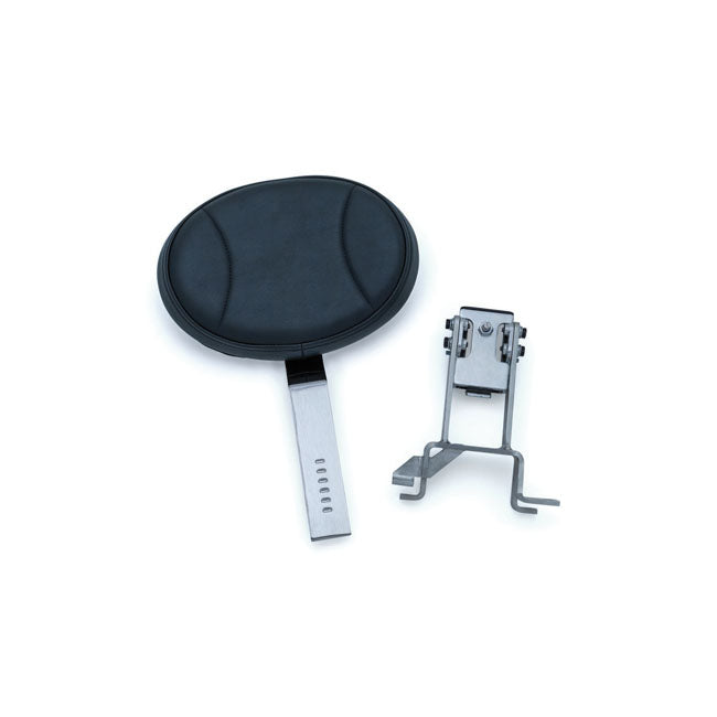 Kuryakyn Plug-n-Go Driver Backrest with Black Pad – 2014–2022 Indian