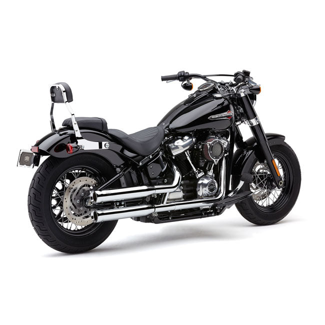 Cobra NH Series 3" Slip-on Mufflers – Softail: 2018–2020 FXBR/S Breakout…