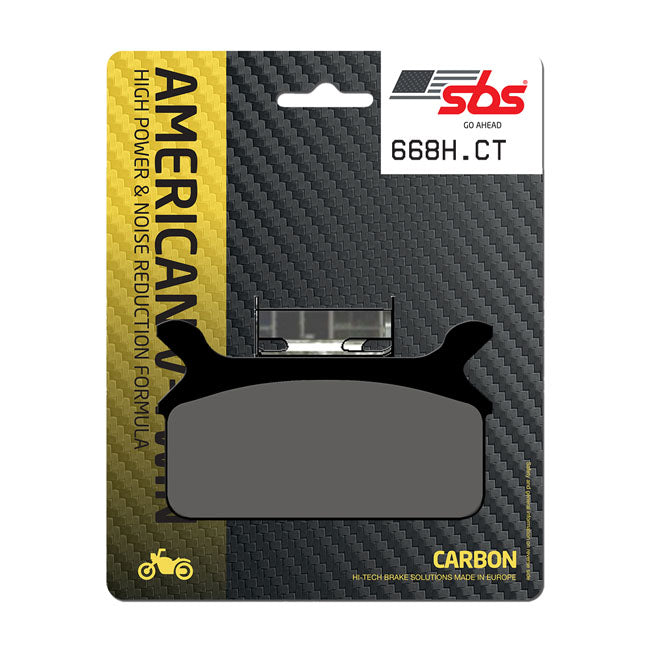 Sbs Brake Pads Street Carbon Tech – Rear: 1986–1999 FLT/Touring
