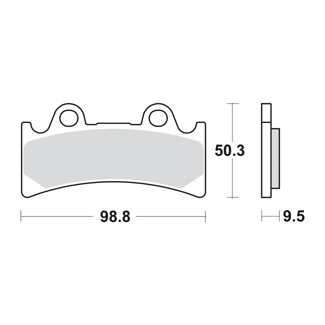 Sbs Brake Pads Racing Sintered – Front: for PM 112x6rsb; 112x6ssb and…