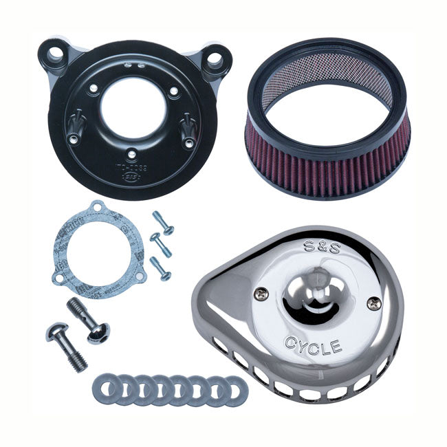 S&S Mini Teardrop Stealth Air Cleaner Kit – 2016–2017 Softail; 2017 Fxdls; 2008–2016…