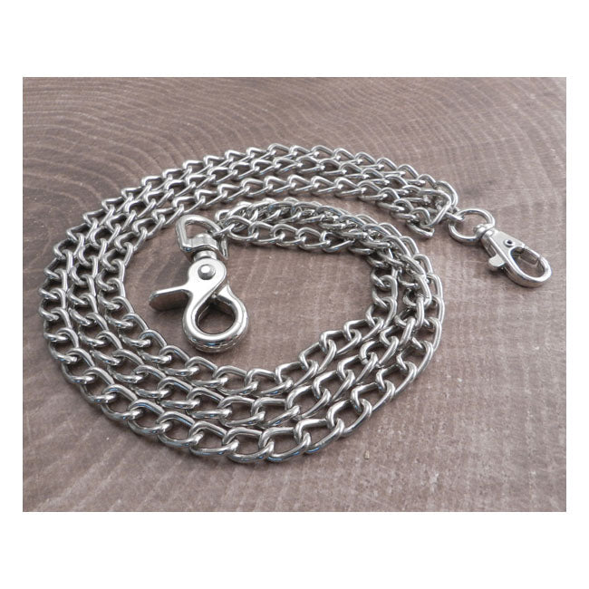Amigaz Splicer Chrome Triple Wallet Chain