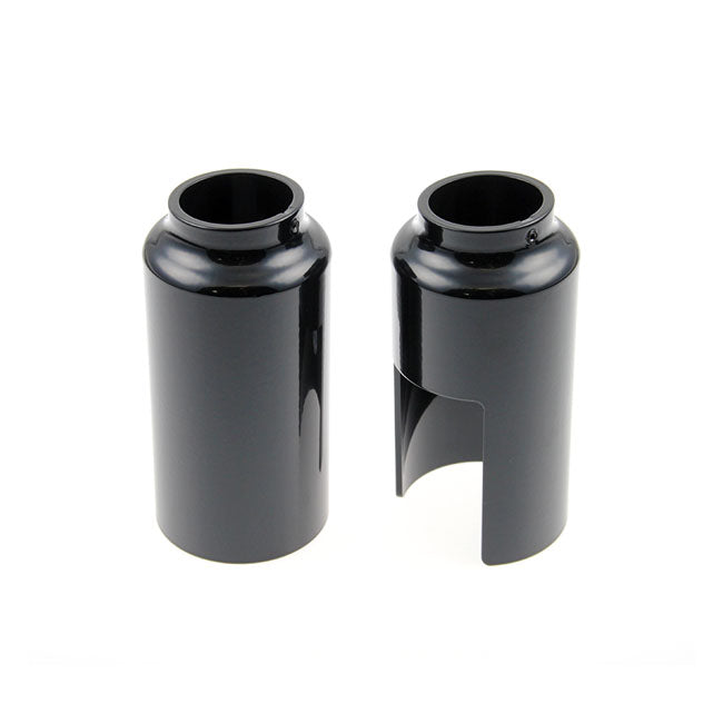 Cult-Werk 2-Piece Lower Fork Tube Cover Kit. Gloss Black – Softail: 2018–2019FXBR Breakout 107…