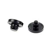 Cult-Werk Front Axle Cover Kit. Gloss Black with Logo – 2018–2025 Softail