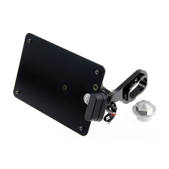 Cult-Werk Side Mount Licence Plate Bracket. Netherlands – 2018–2026 Softail