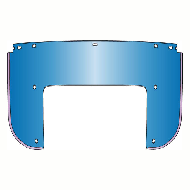 National Cycle Beaded 7-Bolt Lower Window. Blue – H-D with OEM 7-Bolt Pattern Beaded…
