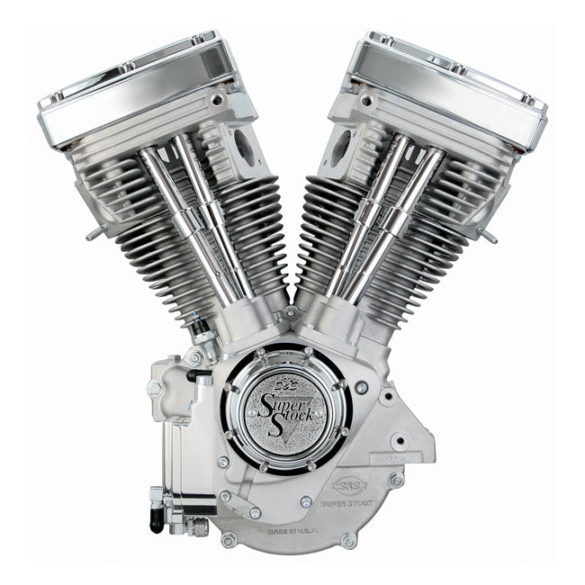 V80" Basic Engine Assembly. Natural – 1984–1999 Evo Big Twin