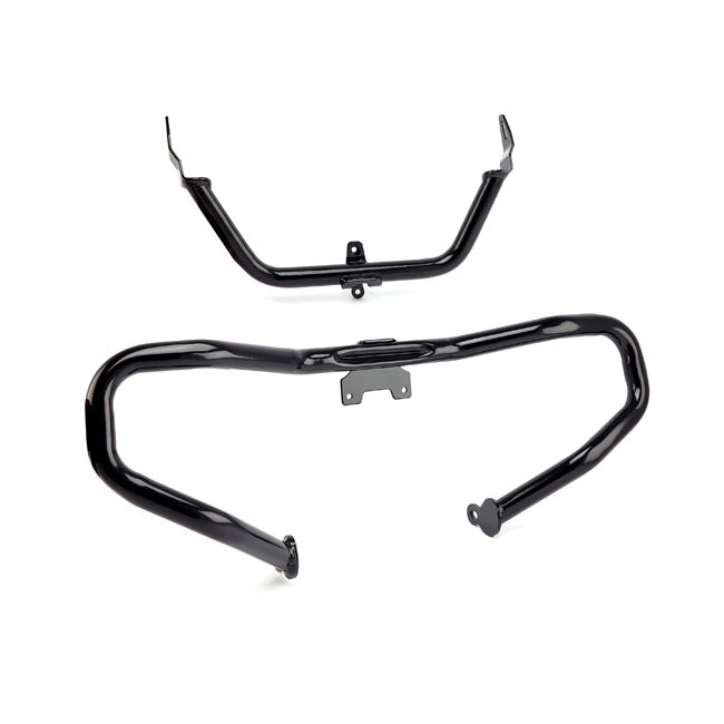 MCS Front Engine Guard. Chopped, Black – 2015–2023 FLTR