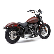 Cobra Speedster 909 Exhaust System. Chrome – Softail: 2018–2020 FLDE Deluxe…