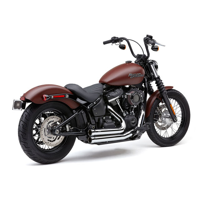 Cobra Speedster 909 Exhaust System. Chrome – Softail: 2018–2020 FLDE Deluxe…