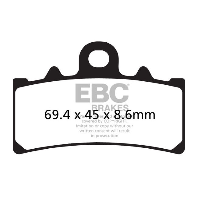 EBC Double-H Sintered Brake Pads – Front: BMW : 2018–2020 C 400 GT…