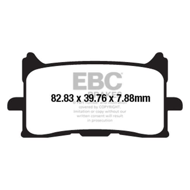 EBC Double-H Sintered Brake Pads – Front: Honda: 2019–2020 CB 650 R (Non…