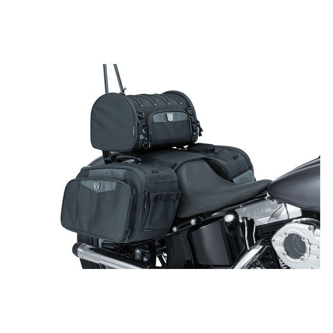 Kuryakyn Momentum Rambler Roll Bag, Black – Universal