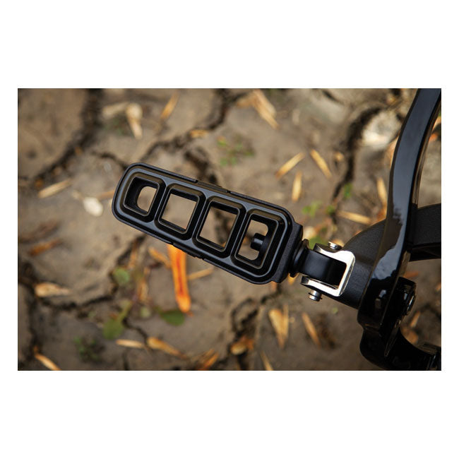 Kuryakyn Splined Footpeg Adapters Satin Black – Front: Driver Peg Mounts: 2015–2020…