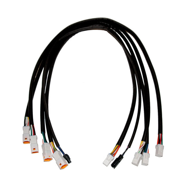 NAMZ Indian Handlebar Extension Harness 24" Long – Indian: 2014–2022 Chieftain; Roadmaster