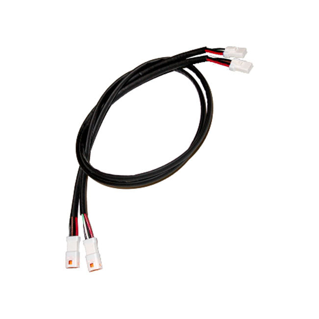 NAMZ Indian Heated Grip Extension Harness 24" Long – Indian: 2014–2022 Big Twin Models with…