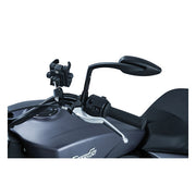 Kuryakyn Raised Mirror Mount Adapters Black – 2014–2020 Indian with Kuryakyn Mirrors…