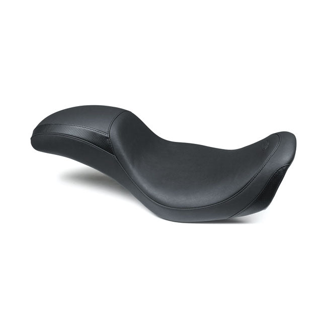 Mustang Hightail Fastback Seat Black – 2014–2017 Dyna FXDF Fat Bob