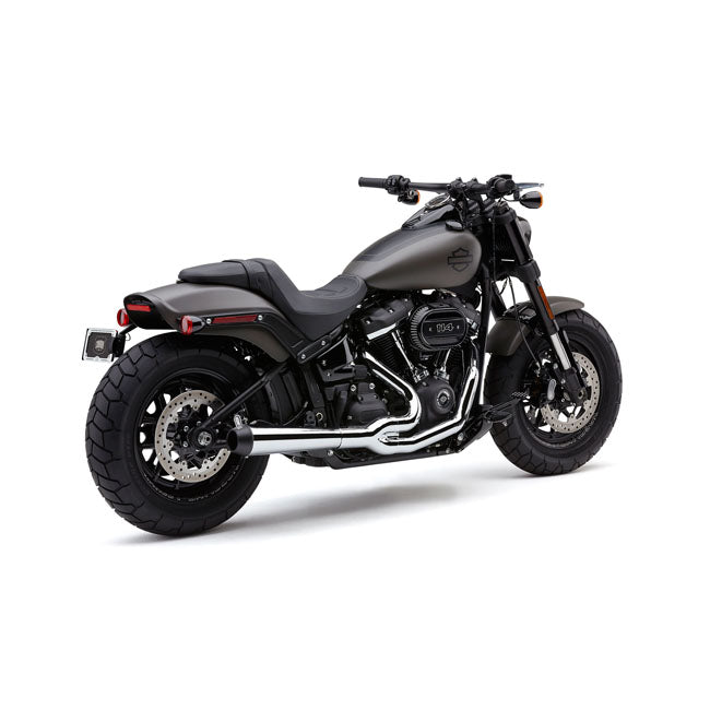 Cobra EL Diablo 2-Into-1 Exhaust. Chrome – 2018–2020 Softail Flfb/S Fat Boy; FXBR/S…