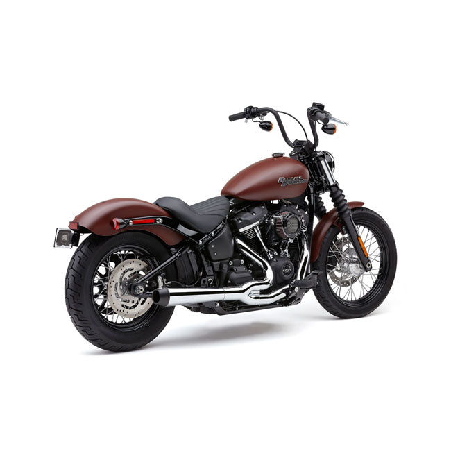 Cobra EL Diablo 2-Into-1 Exhaust. Chrome – 2018–2020 Softail Flhc/S Heritage…