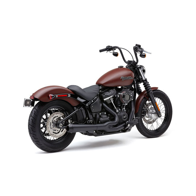 Cobra EL Diablo 2-Into-1 Exhaust. Black – 2018–2020 Softail Flhc/S Heritage…