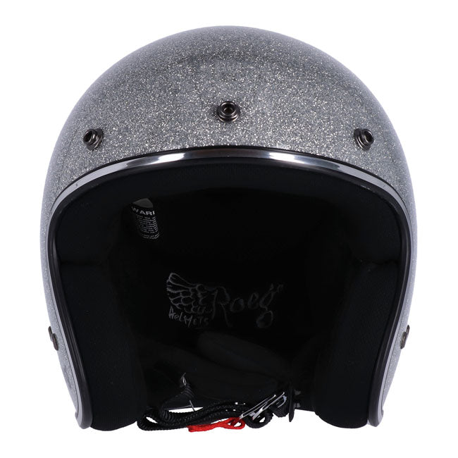 Roeg JETT Helmet Disco Ball Silver – XS