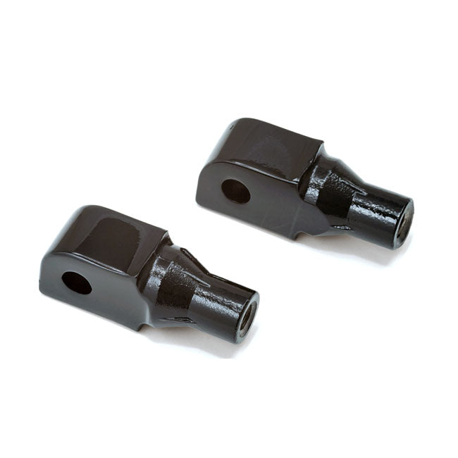 Kuryakyn Footpeg Adapter Tapered Gloss Black – Honda: Rear OEM Peg Mounts: All…