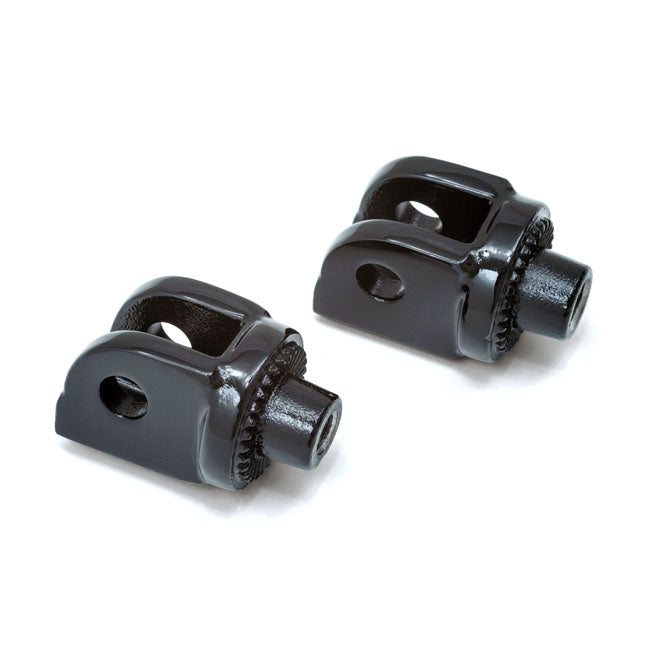 Kuryakyn Footpeg Adapter Splined Gloss Black – Gold Wing: Front OEM Peg Mounts:…