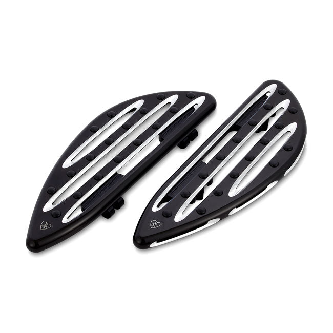 Arlen Ness Deep Cut Driver Floorboards Black – 2014–2020 Indian Chief; Chieftain…