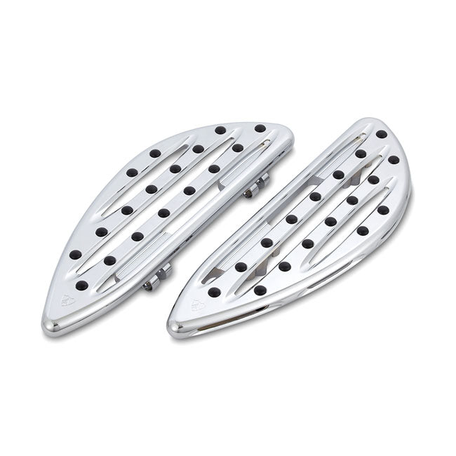 Arlen Ness Deep Cut Driver Floorboards Chrome – 2014–2020 Indian Chief; Chieftain…