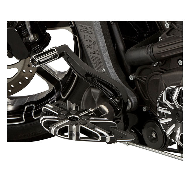 Arlen Ness 10-Gauge Mini Rider Floorboards. CC Black – 2015–2020 Indian Scout; 2016–2018 Octane