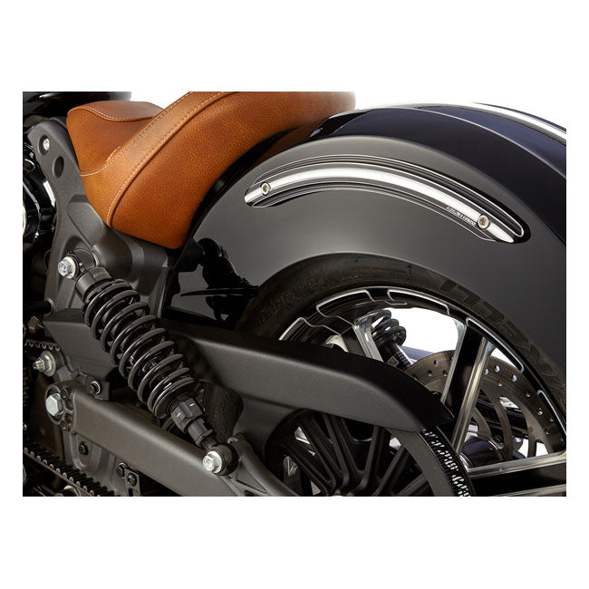 Arlen Ness 10-Gauge Fender Strut Cover Kit Black – 2015–2022 Indian Scouts