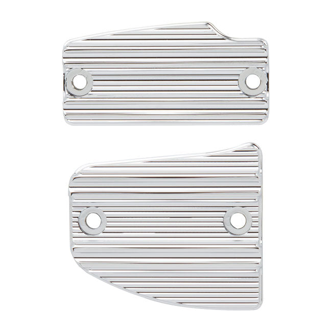 Arlen Ness 10-Gauge Master Cylinder Cover Set Chrome – 2015–2022 Indian Scouts
