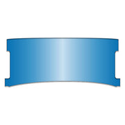 National Cycle Replacement Adj. Lower Window (Style D). Blue – 1949–1959 Panhead with OEM H-D &…