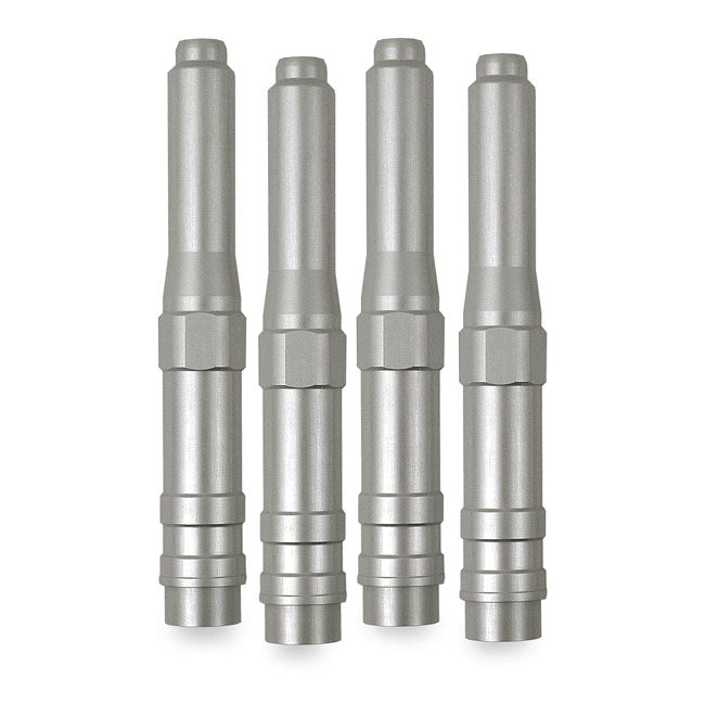 Dippert 91-03 XL Aluminium Pushrod Cover Set. Silver – 1991–2003 XL Sportster; Buell