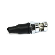 MCS License Plate Light Mount Bolt. Grooved. Chrome