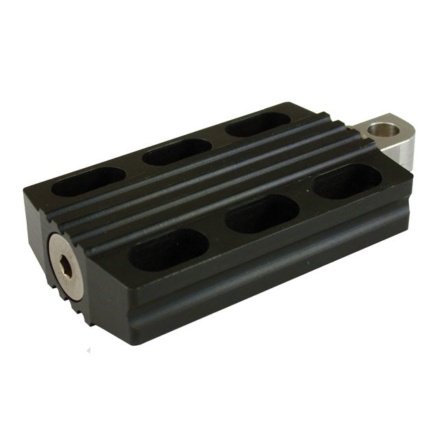 Dippert Aluminium Kick Pedal. Black – Most H-D Models