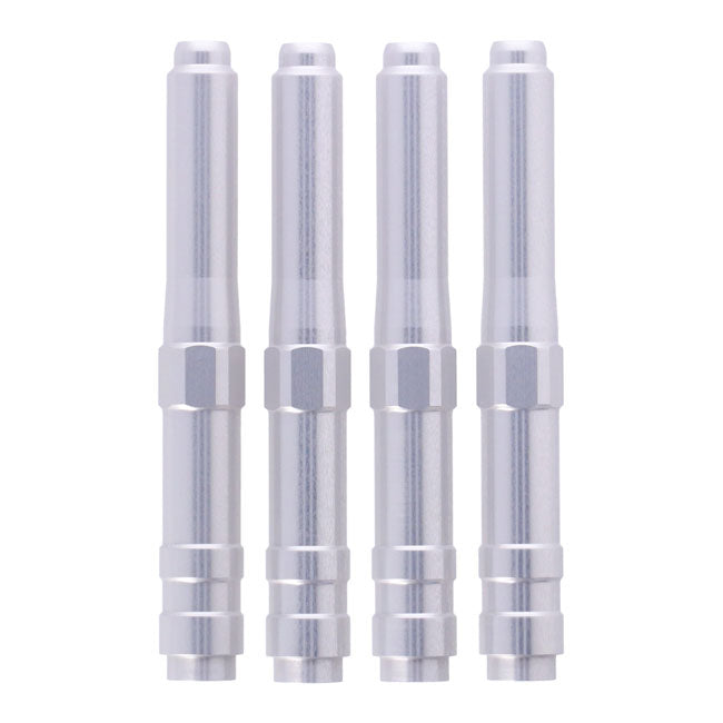 Dippert 04-Up XL Aluminium Pushrod Cover Set. Silver – 2004–2022 XL Sportster
