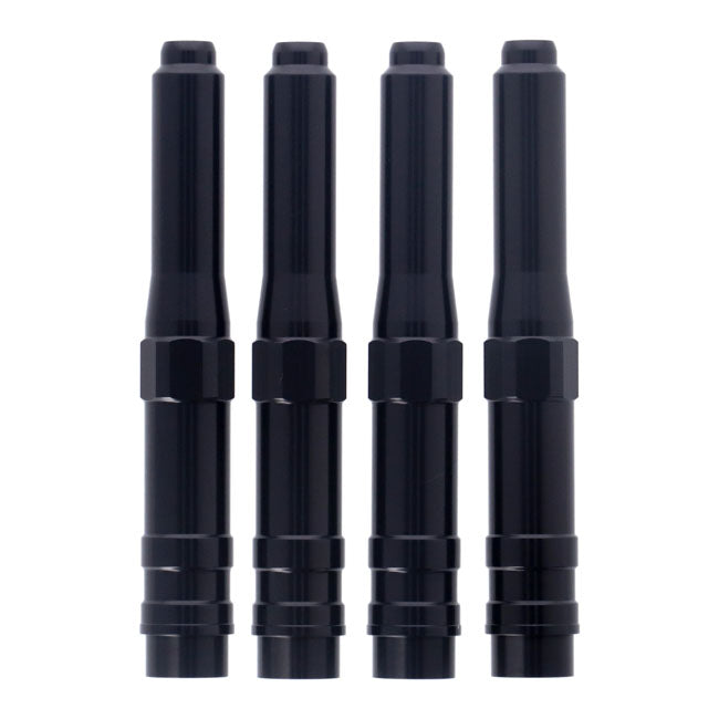 Dippert 91-03 XL Aluminium Pushrod Cover Set. Black – 1991–2003 XL Sportster; Buell