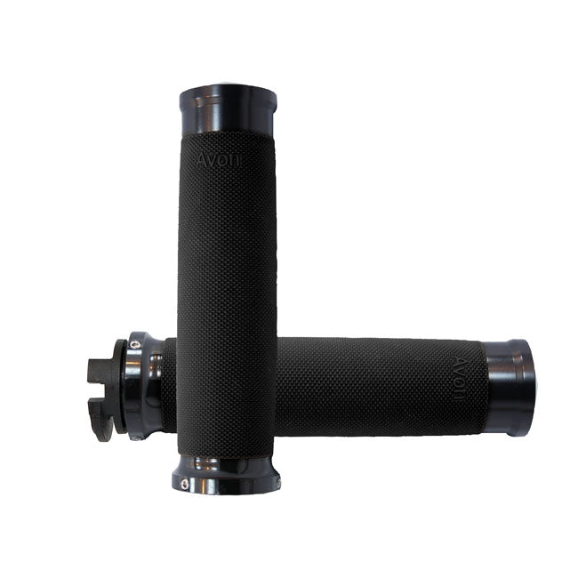 Avon Grips Avon Custom Grips Black Anodized – 2015–2026 Indian Scout Models
