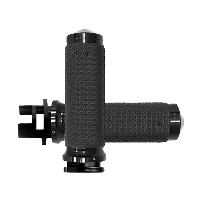 Avon Grips Avon Memory Foam Grips Black Anodized – 2015–2017 Indian Touring; Bagger &…