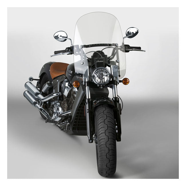 National Cycle NC Spartan® Quick Release Windshield - Clear, 18.5'''' – Honda: 2010–2016 VT1300CR Stateline…