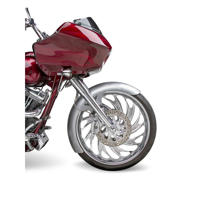 Ness 23" Real Steel Rapper Front Fender for 99-13 Flt/Touring