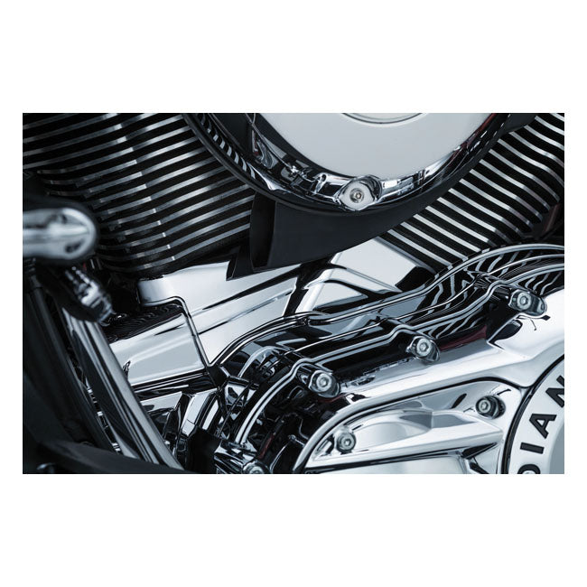Kuryakyn Cylinder Base Cover Chrome – 2014–2020 Indian Models