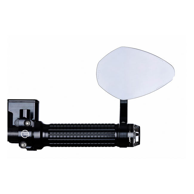Motogadget Mo.view Flight Glassless Handlebar End Mirror – for 22 mm and 1 inch Handlebar