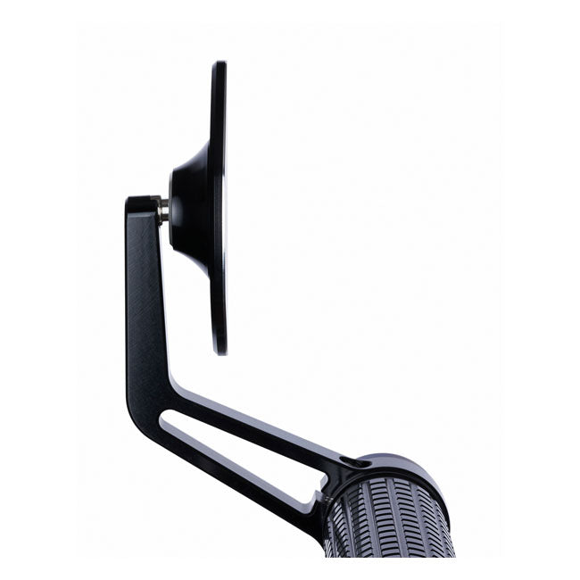 Motogadget Mo.view Flight Glassless Handlebar End Mirror – for 22 mm and 1 inch Handlebar